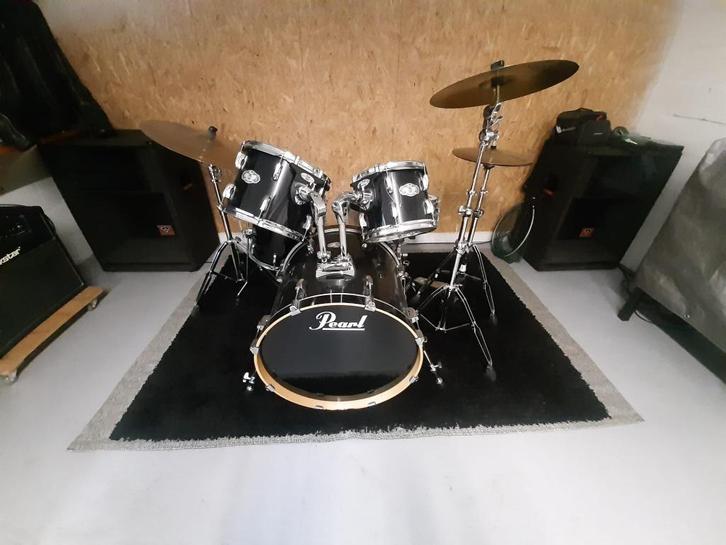 Pearl VBX Vision Birch + PAISTE 3 bekkenset, Muziek en Instrumenten, Drumstellen en Slagwerk, Gebruikt, Pearl, Ophalen