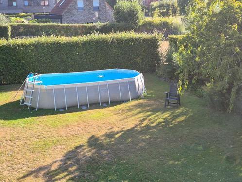 Intex Zwembad Oval Premium Pool 610X305x122, Tuin en Terras, Zwembaden, Gebruikt, Opzetzwembad, 120 cm of meer, 400 cm of meer
