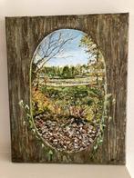 Handgeschilderd schilderijtje, Enlèvement ou Envoi, Comme neuf
