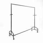 Industrieel kledingrek op wielen., Ophalen, Gebruikt