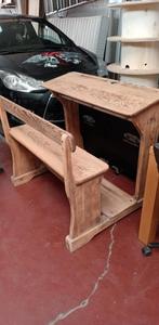 antieke schoolbank, Enlèvement