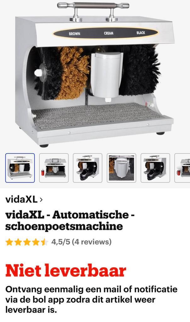 Schoenpoetsmachine, Kleding | Heren, Schoenen, Zo goed als nieuw, Ophalen of Verzenden