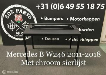 Mercedes B klasse Achterbumper Diffuser Onderlip 2011-2018