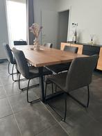 Tafel met stoelen/table avec chaises, Huis en Inrichting, Tafels | Eettafels, Ophalen, Zo goed als nieuw