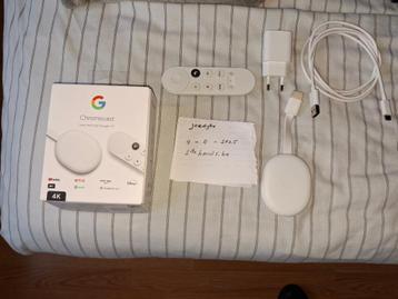 Google Chromecast laatste generatie met GoogleTV beschikbaar voor biedingen