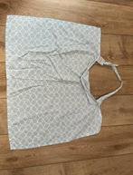 Borstvoedingsdoek lichtblauw-wit, Ophalen of Verzenden, Zo goed als nieuw