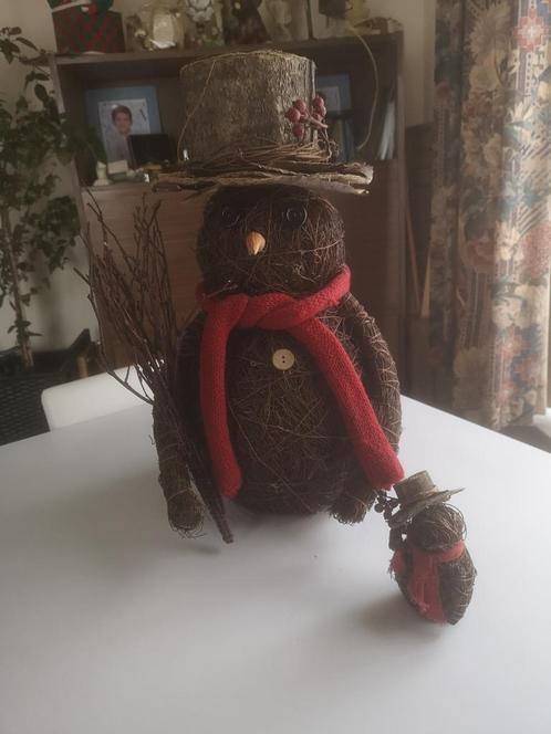 Kerstpoppen hout – 8 € voor 2, Diversen, Kerst, Ophalen of Verzenden