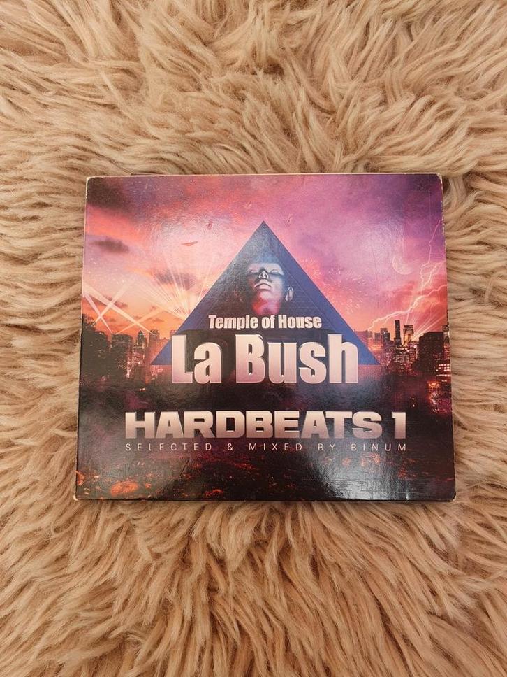 Binum – La Bush - Hardbeats 1 - Temple Of House, Cd's en Dvd's, Cd's | Dance en House, Ophalen of Verzenden