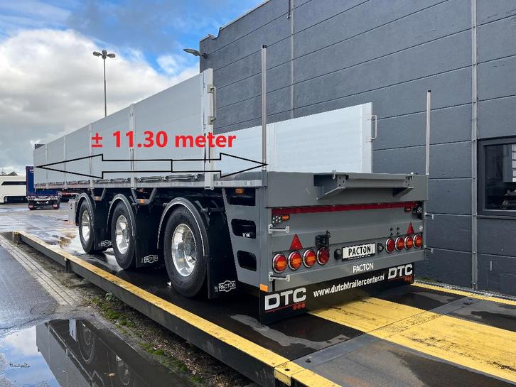 Pacton korte kraanoplegger | Alcoa | Geschoopeerd, Auto's, Vrachtwagens, Bedrijf, Achteruitrijcamera, Aanhangers en Opleggers