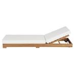 2 x Tossa ligbed. Nieuw. Doe goed bod. Nieuwprijs 600€, Tuin en Terras, Ophalen, Nieuw, Hout, Verstelbaar