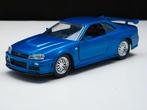 Fast Furious Nissan R34 Skyline GT-R – modelauto Jada 1:32, Verzenden, Nieuw, Auto, Overige merken
