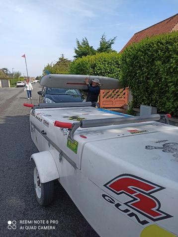 Funbox Space 5 trailer, windsurf, windfoil, open... beschikbaar voor biedingen