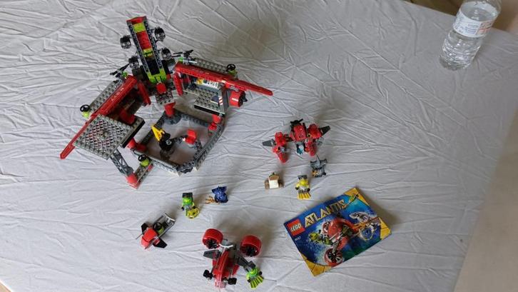 Lego Atlantis Exploration HQ-bundel 8077+8057+7977, Kinderen en Baby's, Speelgoed | Duplo en Lego, Gebruikt, Lego, Ophalen of Verzenden