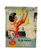 Tala Clothes Line Reel met originele doos - Jaren 50, Tuin en Terras, Keukies Shop, Gebruikt, Info@keukiesshop.com, Warandestraat 51, Nazareth
