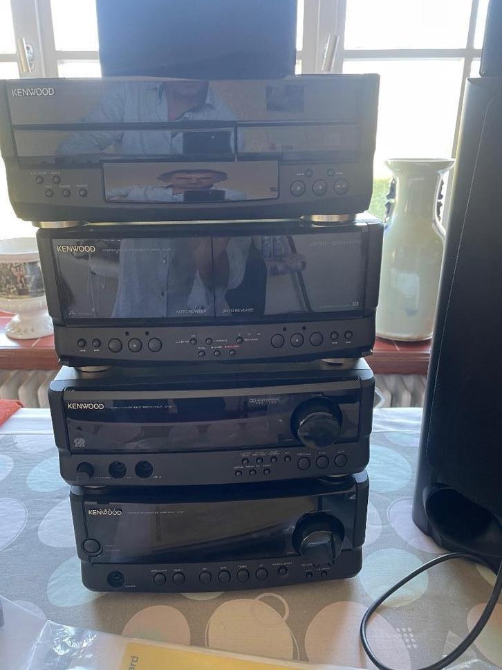 Stereoketen surround met versterker, Audio, Tv en Foto, Stereoketens, Zo goed als nieuw, Cassettedeck, Cd-speler, Tuner of Radio