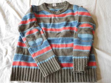 Pull Pirouette ligné XS 10-12 ans