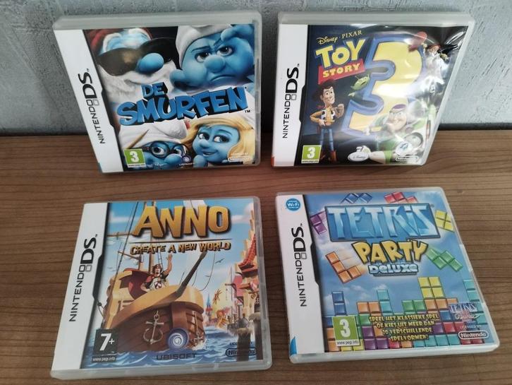 4 Nintendo DS Games, Games en Spelcomputers, Games | Nintendo DS, Zo goed als nieuw, Ophalen