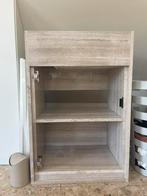 Marmeren wastafel (travertin), Huis en Inrichting, Badkamer | Badkamermeubels, Ophalen, 50 tot 100 cm, Zo goed als nieuw, Minder dan 100 cm