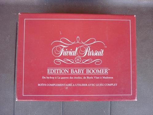 Trivial Pursuit boite complémentaire Edition Baby Boomer, Hobby en Vrije tijd, Gezelschapsspellen | Bordspellen, Gebruikt, Een of twee spelers