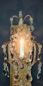 Stel Italiaanse wandlampen met elk 1 lichtpunt., Antiquités & Art, Antiquités | Éclairage, Enlèvement