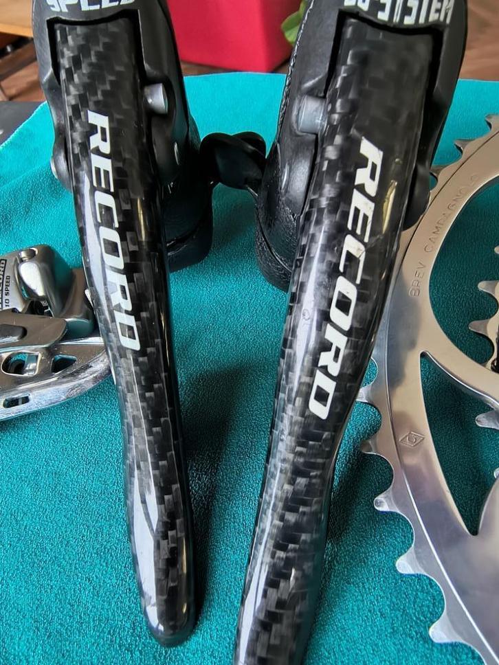 Campagnolo Record 10s groepset, Fietsen en Brommers, Fietsonderdelen, Gebruikt, Racefiets, Overige typen, Ophalen of Verzenden