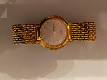 Seiko goudkleurige horloge als nieuw  beschikbaar voor biedingen