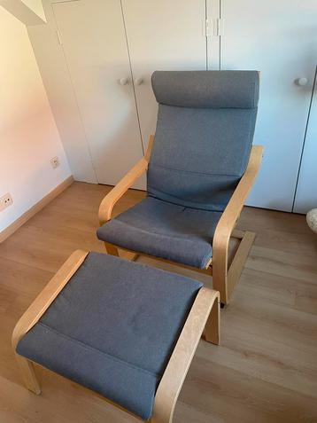 Relax Ikea met voetbank beschikbaar voor biedingen