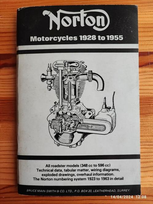Réservez Norton Motorcycles 1928-1955, Motos, Modes d'emploi & Notices d'utilisation, Enlèvement ou Envoi