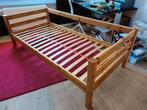 Flexa bed 90x200, Ophalen, 85 tot 100 cm, Gebruikt, Lattenbodem