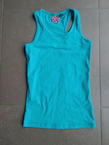 blauwgroen topje Coolcat Girls maat 134-140 beschikbaar voor biedingen