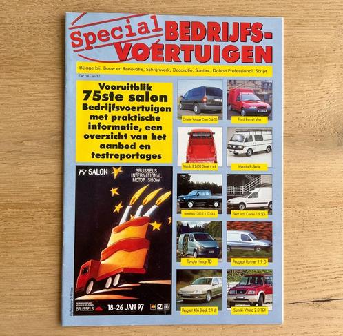 Special bedrijfsvoertuigen BE-NL Dec '96 Jan '97 tijdschrift, Livres, Autos | Brochures & Magazines, Comme neuf, Enlèvement ou Envoi
