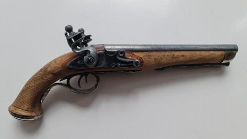 Replica vuursteen pistool, Hobby en Vrije tijd, Overige Hobby en Vrije tijd, Gebruikt, Ophalen