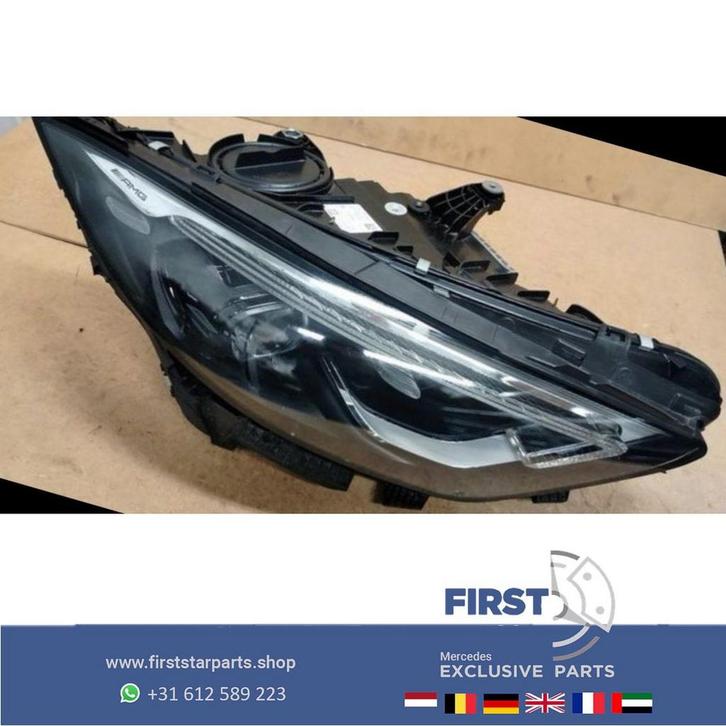 MERCEDES SL W232 R232 AMG KOPLAMP COMPLEET ORIGINEEL LED DIG, Auto-onderdelen, Verlichting, Mercedes-Benz, Gebruikt, Ophalen of Verzenden