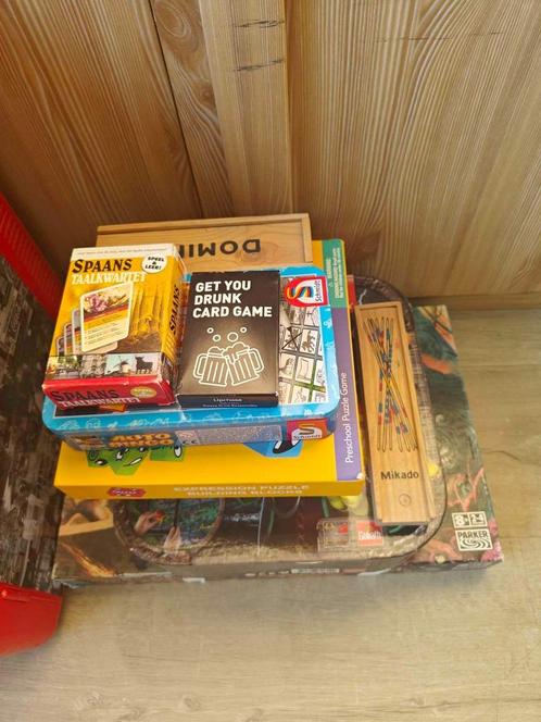 diverse gezelschapsspellen, Hobby en Vrije tijd, Gezelschapsspellen | Bordspellen, Gebruikt, Een of twee spelers, Drie of vier spelers