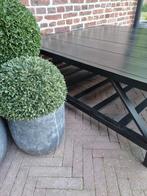 Massief houten salontafel flamant, Ophalen of Verzenden, Zo goed als nieuw