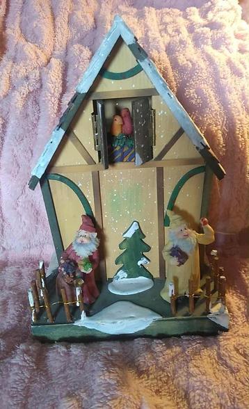 kersthuisje kerstkabouters beschikbaar voor biedingen