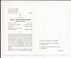 Non Nathalie Peeters Mol 1981, Verzamelen, Bidprentjes en Rouwkaarten, Verzenden, Bidprentje