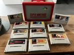 Super Nintendo box met 10 spelletjes, Consoles de jeu & Jeux vidéo, Utilisé, Enlèvement ou Envoi