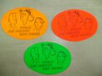 Sticker Piet Pienter Bert Bibber Tekenaar Pom Susan x 3, Verzamelen, Verzenden, Nieuw, Strip of Tekenfilm