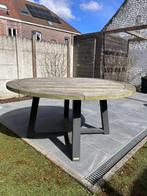 houten tuintafel Voila outdoor furniture, Jardin & Terrasse, Tables de jardin, Enlèvement, Utilisé, Rond, Bois