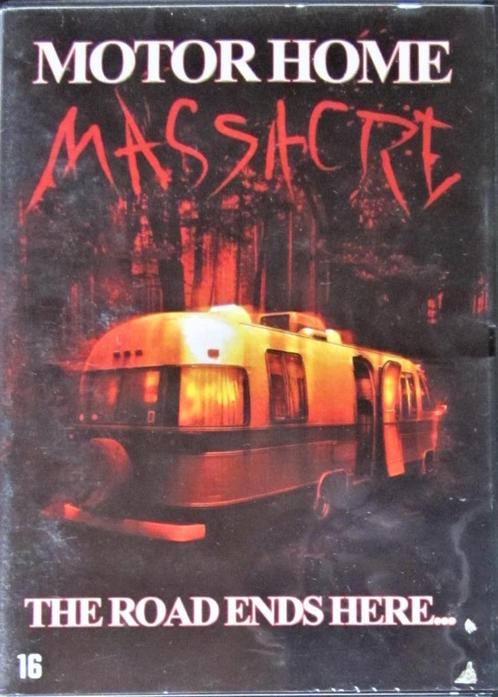 DVD HORROR- MOTORHOME MASSACRE, Cd's en Dvd's, Dvd's | Horror, Zo goed als nieuw, Overige genres, Alle leeftijden, Ophalen of Verzenden