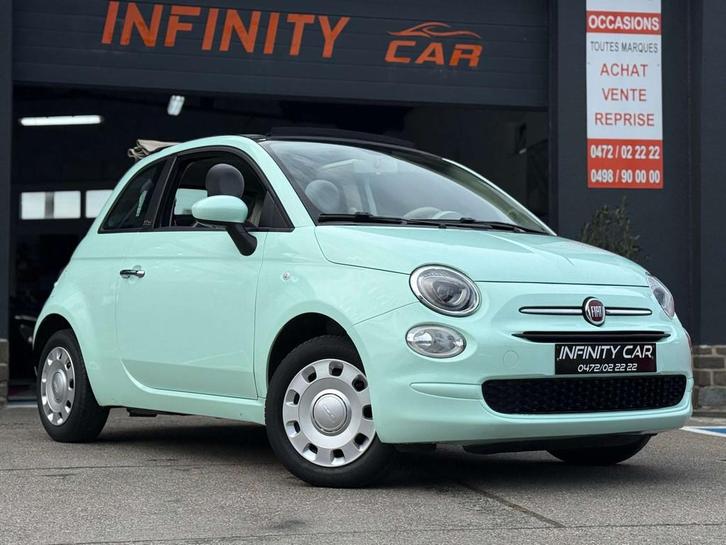 Fiat 500C 500C 1.2i Riva MTA (bj 2016, automaat), Auto's, Fiat, Bedrijf, Te koop, 500C, Airconditioning, Bluetooth, Boordcomputer