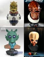 Star Wars Sideshow Life Size bust Signed collection RARE!!!, Enlèvement, Comme neuf, Statue ou Buste