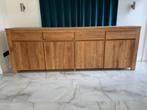 Teak dressoir geborsteld, Huis en Inrichting, Ophalen of Verzenden, Zo goed als nieuw, Teakhout