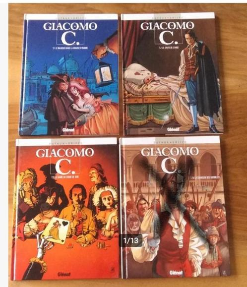 3 premières BD Giacomo C. (T1-2-3) de Dufaux&Griffo, Livres, BD, Comme neuf, Plusieurs BD, Enlèvement ou Envoi