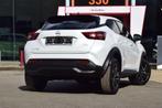 Nissan Juke 1.0DIG-T AUT. NEW MODEL - NAVI - LED - CAMERA, Auto's, Nissan, Parkeersensor, Euro 6, Wit, Bedrijf