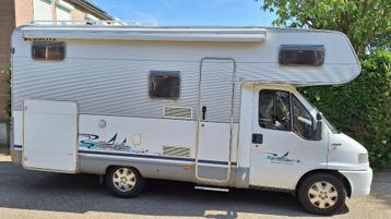 Fiat Camper 6p, 1999, 197 000 km, bien entretenu, Siège de train, Impérial, 6 à 7 mètres, Toilette à cassette