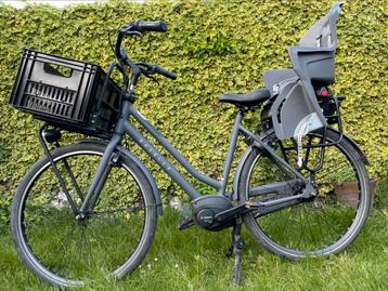 Vélo électrique gazelle cadre aluminium, 51 à 55 cm, Enlèvement ou Envoi, 50 km par batterie ou plus, Comme neuf