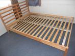 Ikea Tarva 140x200cm houten bed met oprolbare onderstellen, Gebruikt