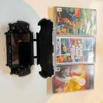 PSP met case (55€) & 3 topgames, Ophalen, Zwart, PSP, Gebruikt
